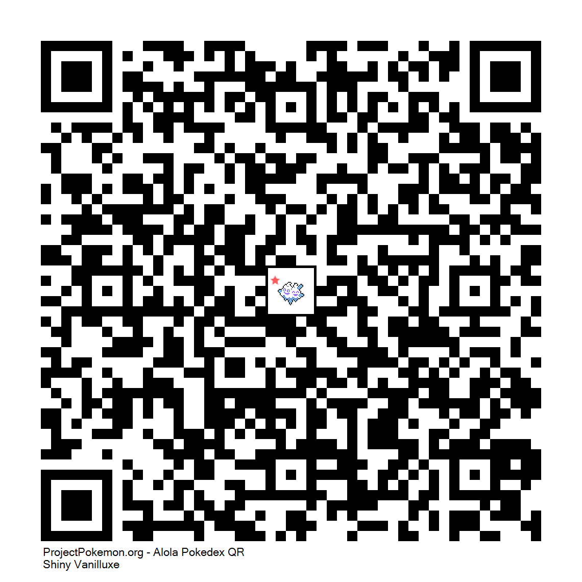 Cdigo QR de Vanilluxe variocolor